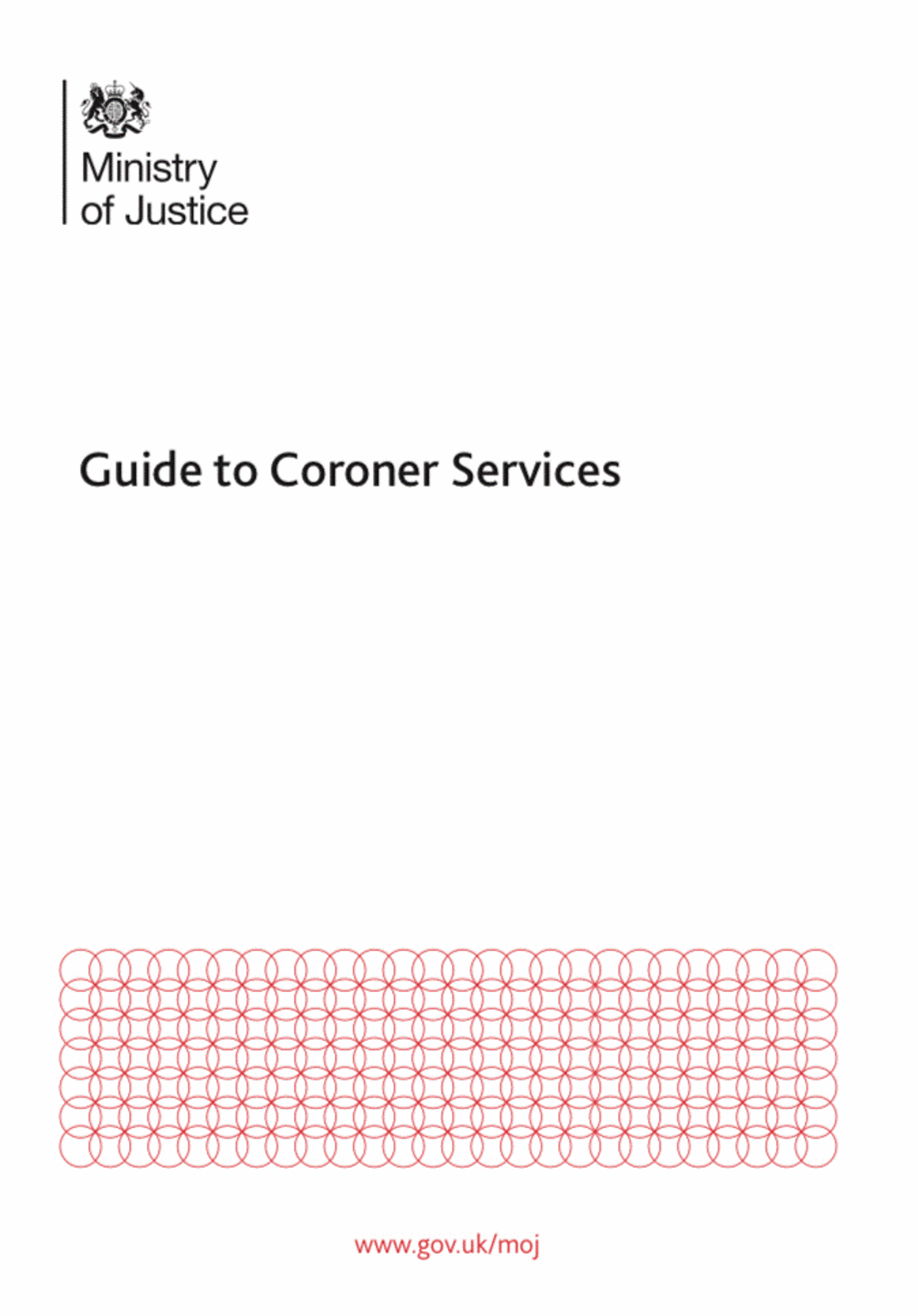 Guide to coroner services